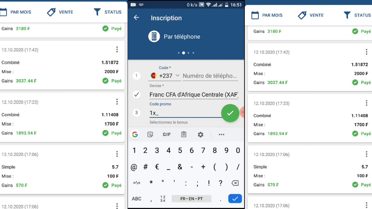 1xbet cameroun recrutement