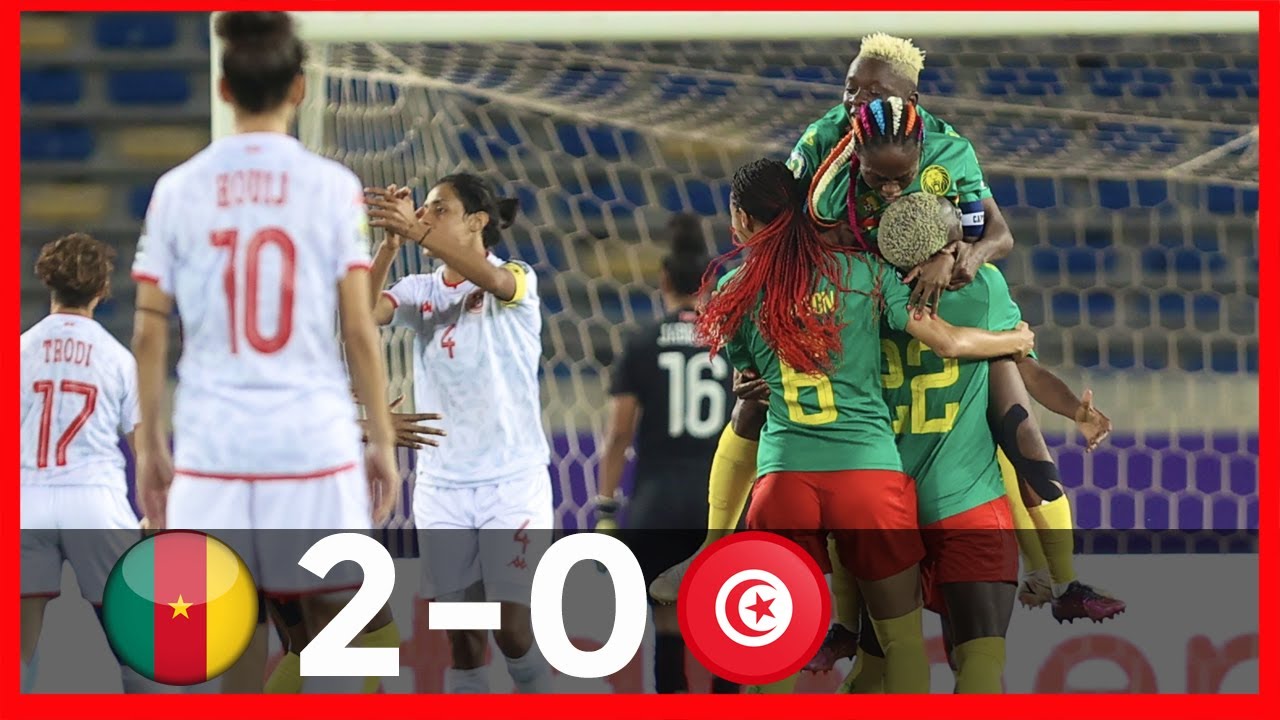 cameroun vs tunisie can feminine