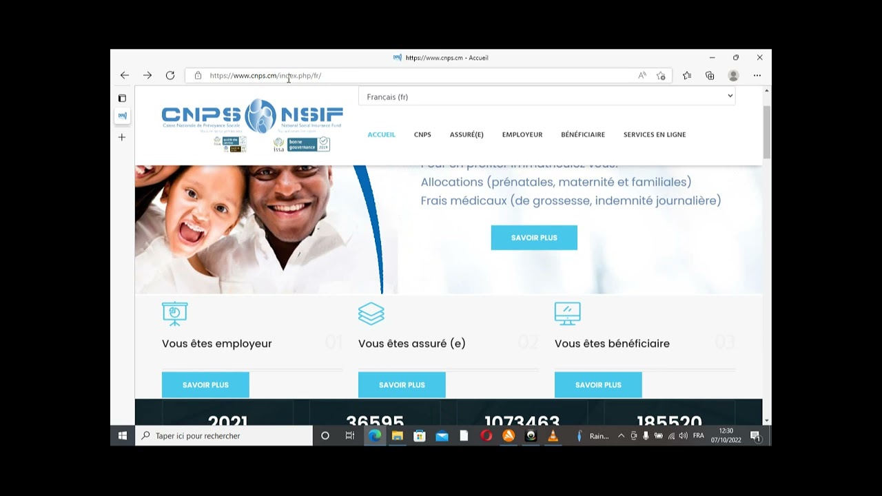 cnps cameroun immatriculation