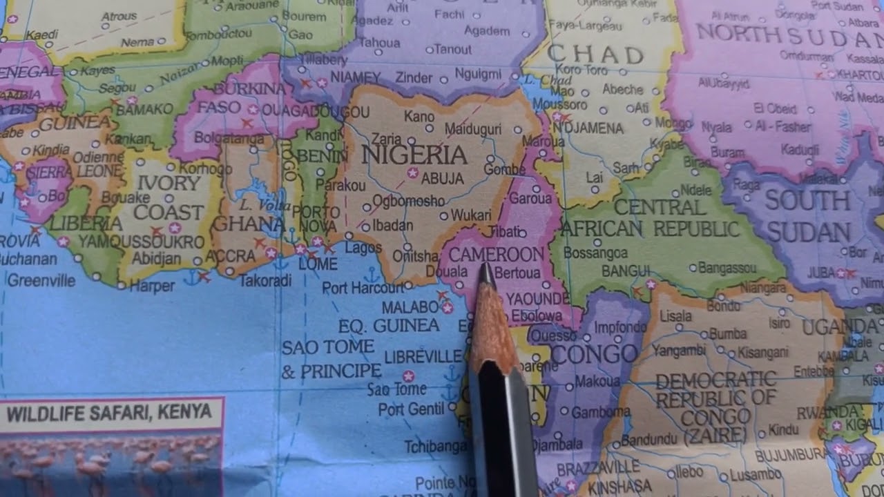 google map cameroun