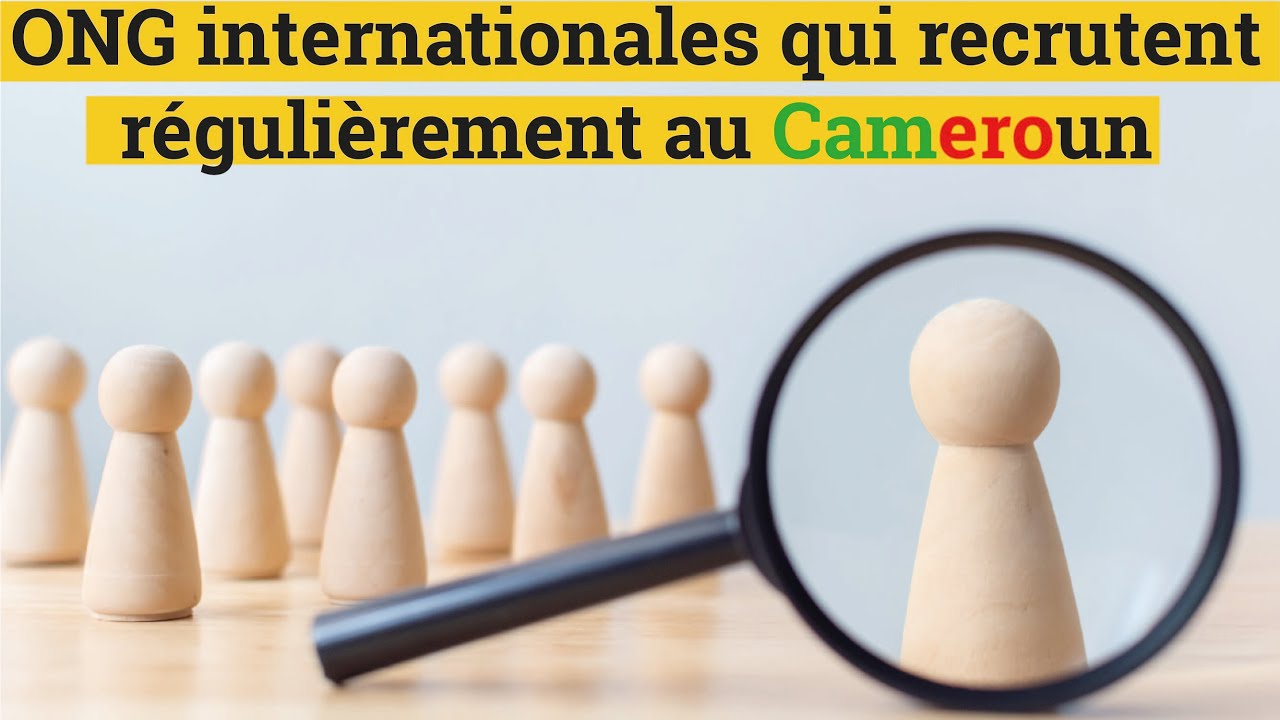 les ong au cameroun qui recrutent