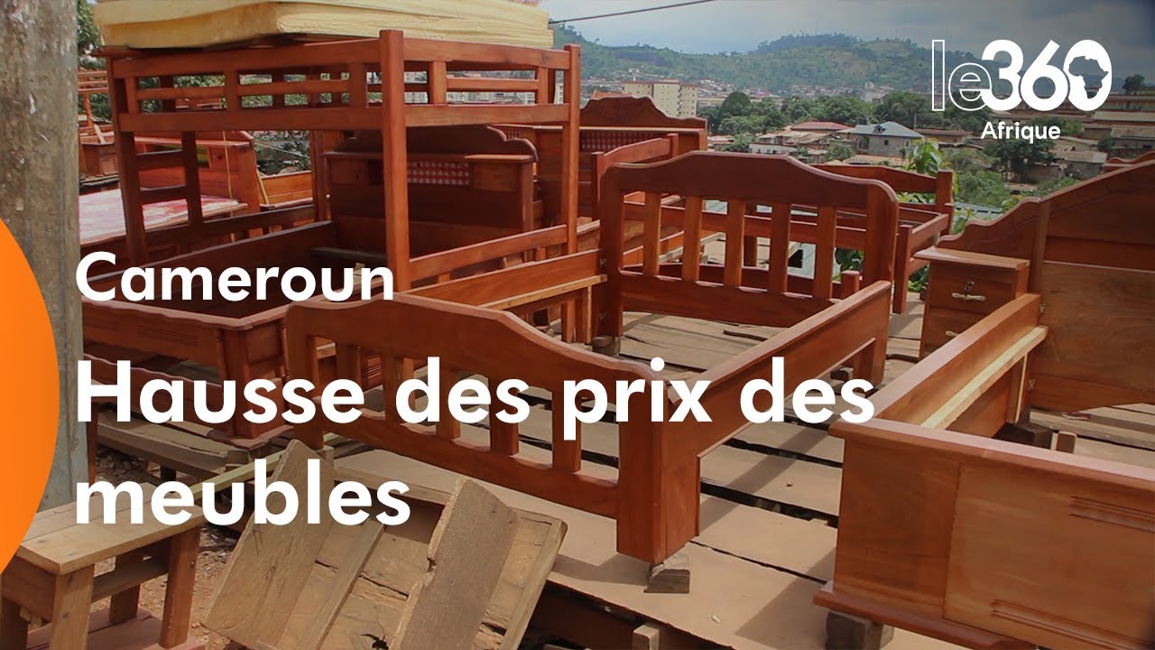lit en bois massif au cameroun