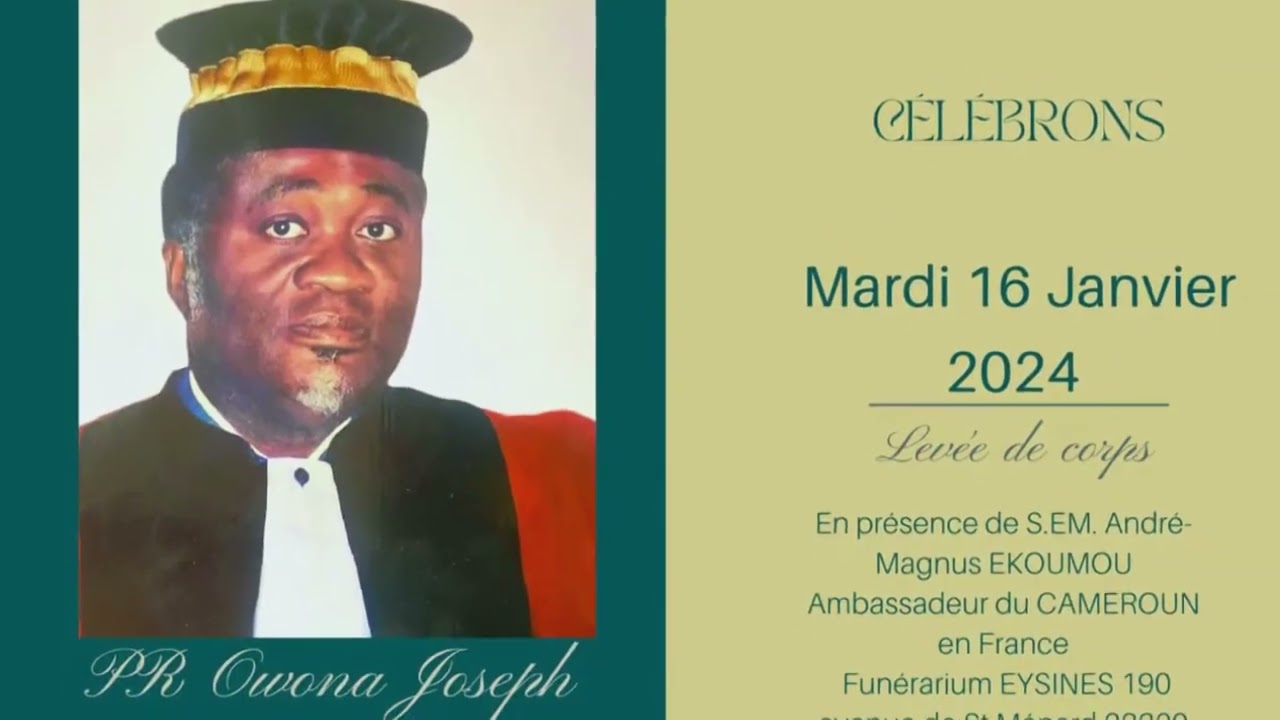 necrologie au cameroun