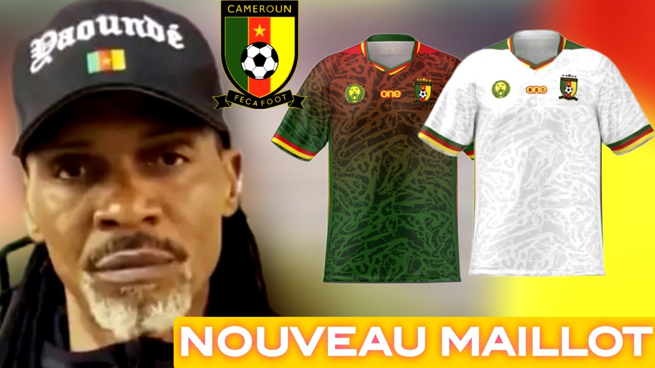 nouveau maillot cameroun