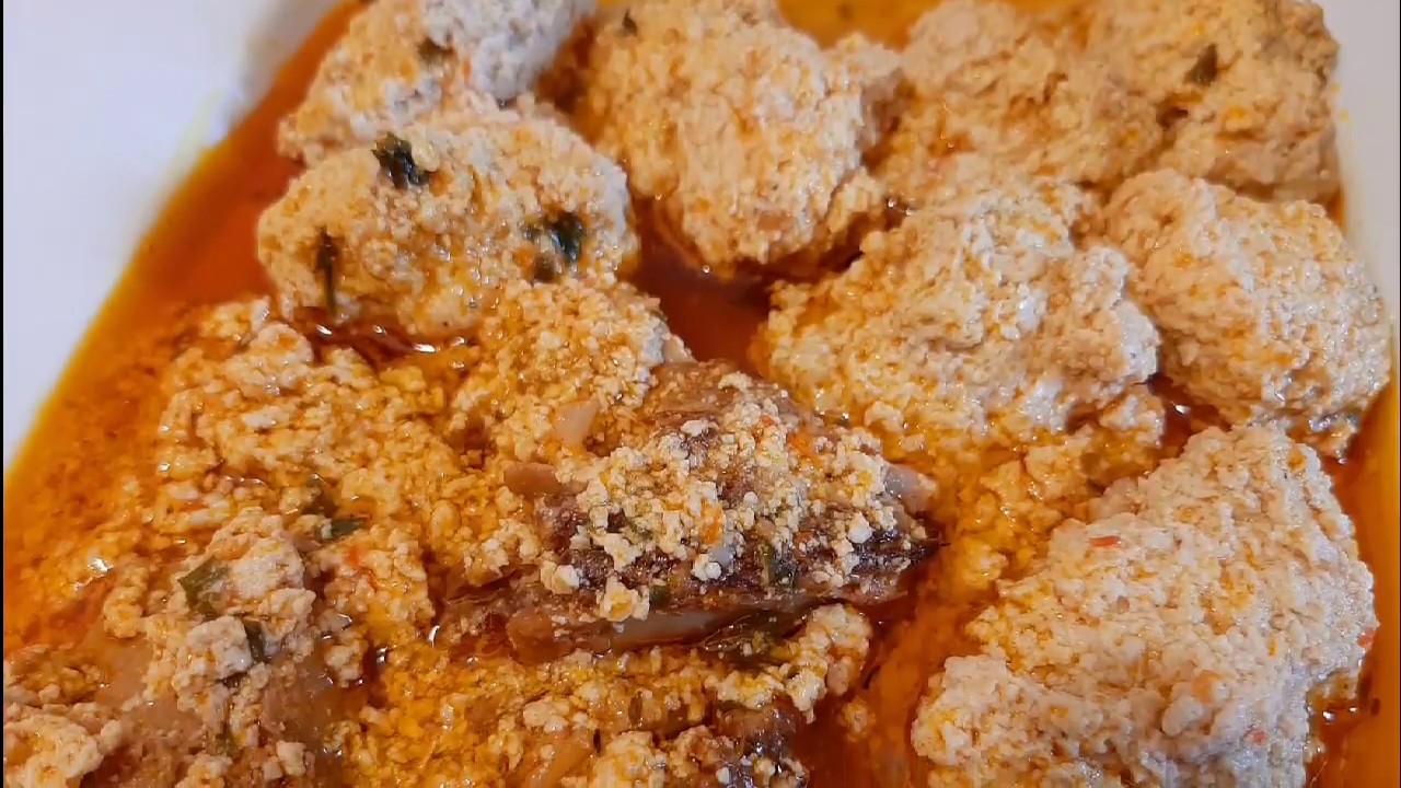 recette sauce pistache cameroun