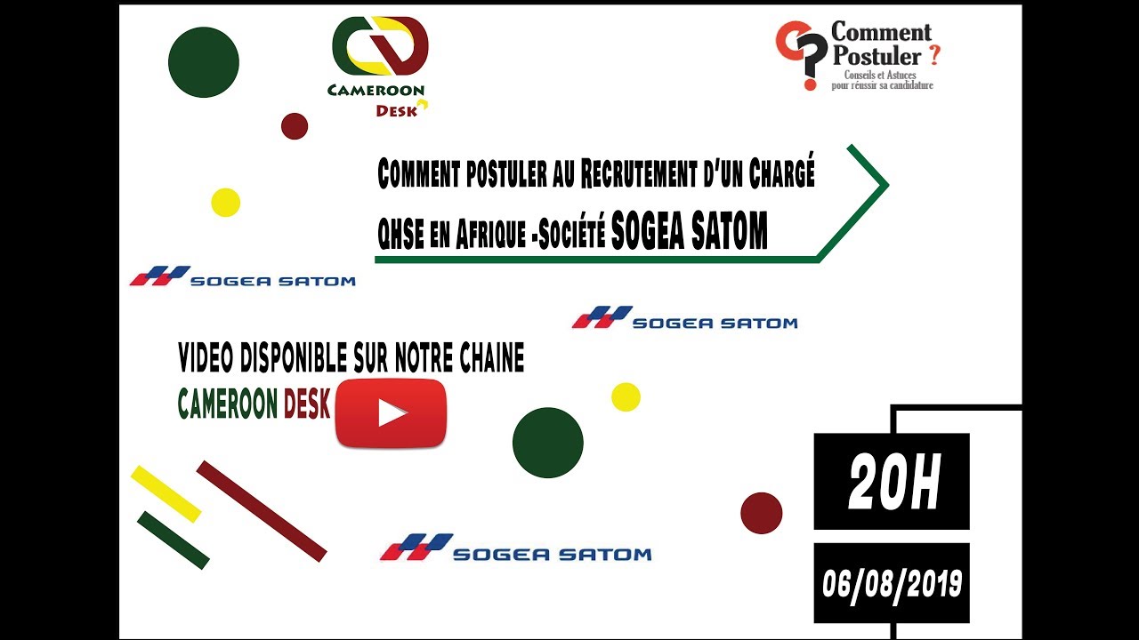 sogea satom cameroun adresse