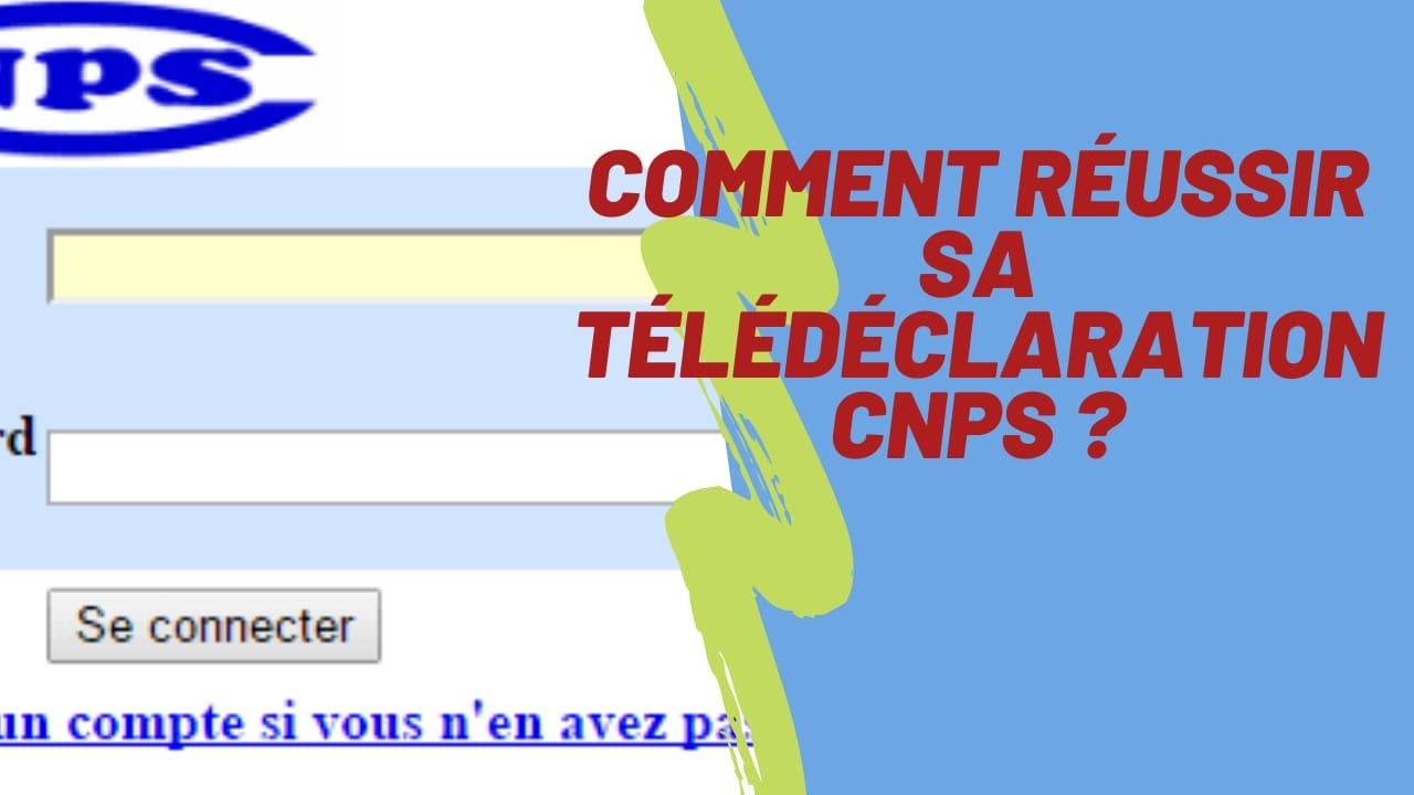 teledeclaration cnps cameroun 1